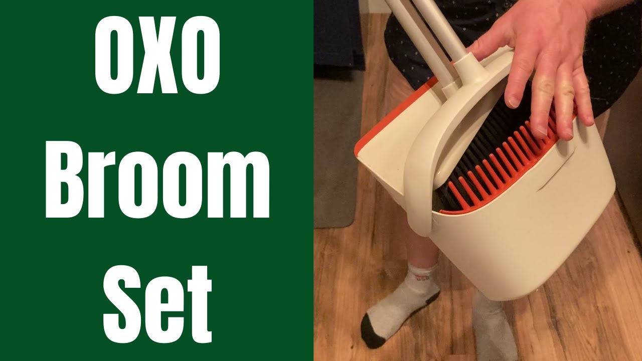 OXO Broom and Dustpan Set 