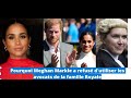 Pourquoi Meghan Markle a refusé d&#39;utiliser les avocats de la famille Royale