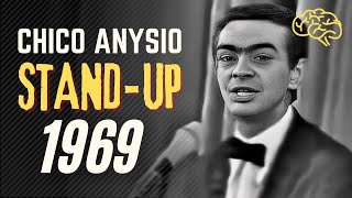 CHICO ANYSIO fazendo STAND-UP COMEDY em 1969!