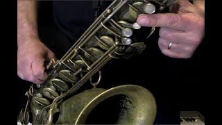 The Sonny Stitt Diminished Scale Pattern - Jazz Saxophone Lessons