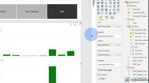 Using Small Multiples in Microsoft Power BI