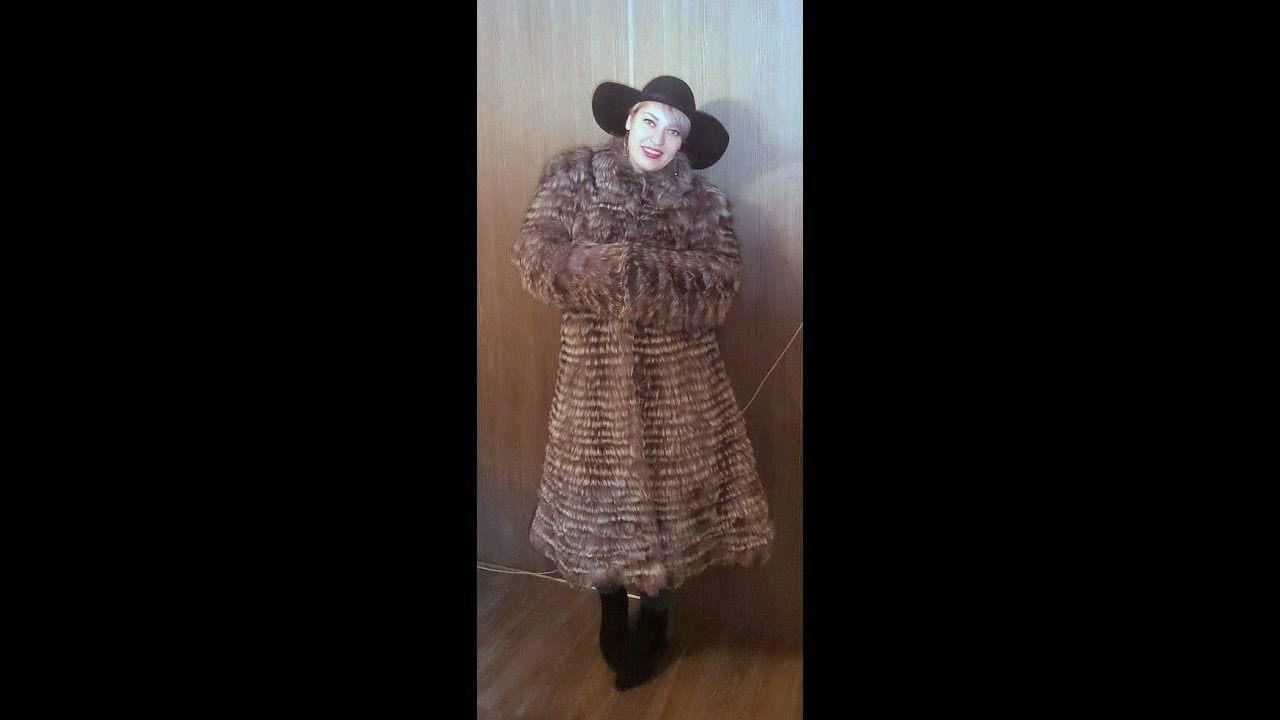 фото шуба из чернобурки
