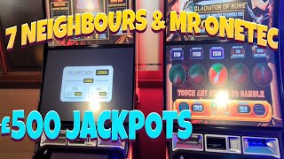 £500 SLOTS WITH 7 NEIGHBOURS & MR ONETEC OLYMPIA ARCADE WSM