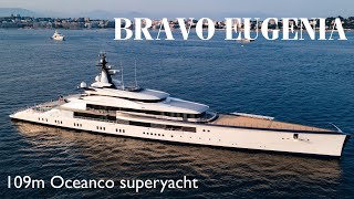 BRAVO EUGENIA Yacht - 109m Oceanco in the South of France