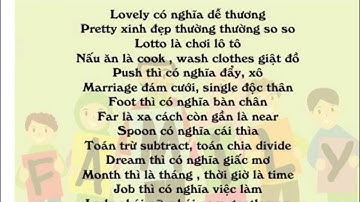 HỌC 3000 TỪ TIẾNG ANH QUA THƠ LỤC BÁT - GS. NGÔ BẢO CHÂU