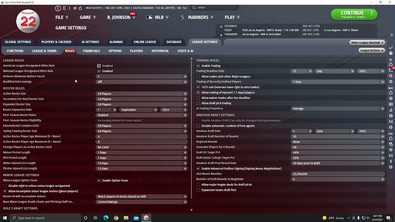 Everything you need to know getting into OOTPB HD