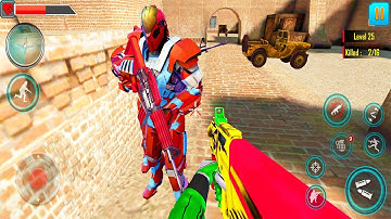 Fps Robot Shooting Games - Counter Terrorist Game - Android GamePlay #5