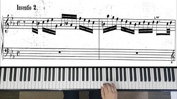 Bach - Invention No.2 C minor - BWV 773