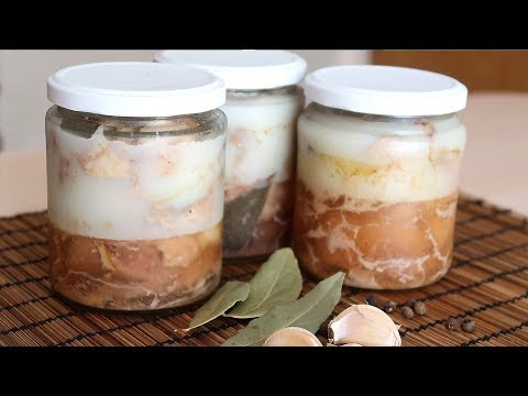 Домашняя тушёнка в духовке Очень вкусная