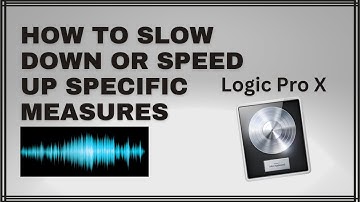 How to slow down or speed up specific measures - Logic Pro X (Quick Guide)