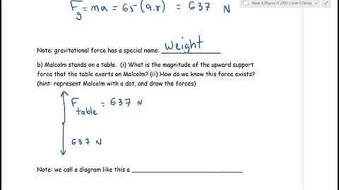 Physics 11 U5L1 Newton