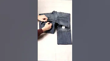 طريقة طي و ترتيب الملابس 