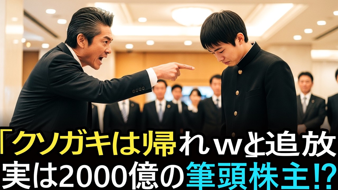 「クソガキは帰れｗ」15歳少年をゴミ扱いした役員の末路→2000億売却で会社が消滅、本人も破産した衝撃の理由ｗ