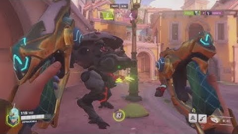 Tracer - TDM Teamwipe - Flying Dubl. Blink Stick Genji Revenge