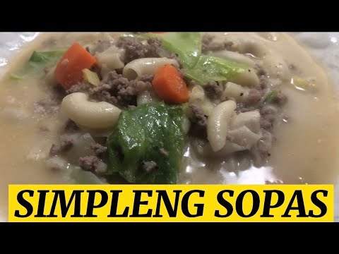 Video: Sopas Ng Baka Sa Bato