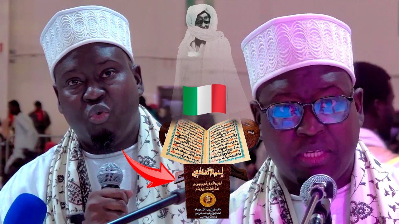 THIEY!😭 WAKHTANE SERIGNE AHMADOU MBACKE : JOURNEE KHASSIDA ITALIE 2025