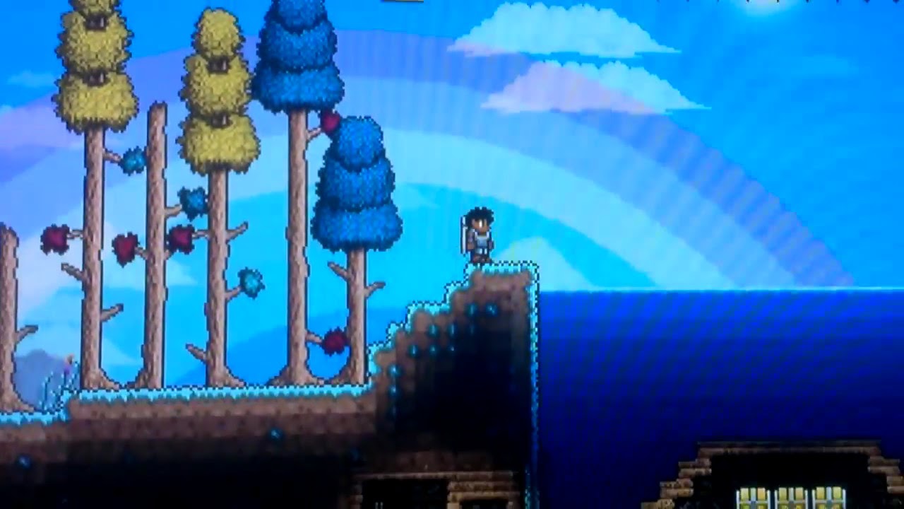 Terraria underwater house YouTube