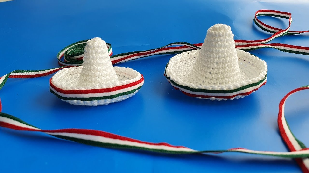 Sombrero para FIESTAS PATRIAS 🎉 | Sombrero mexicano | Sombrero de charro -  YouTube