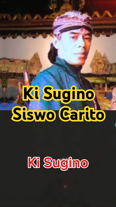 #maestro  DALANG BANYUMAS KI SUGINO SISWO CARITO#wayangkulit#wayangkulitklasik#sejarah #unik #lucu