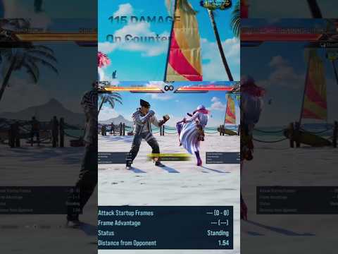 115 DAMAGE | Anna's Combo Tekken 8 Season 3 #tekken8 #shorts #youtubeshorts #guide#annawilliams
