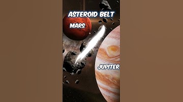 The Asteroid Belt Between Mars and Jupiter