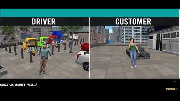 tuk tuk auto rickshaw 3d game -game play (Android ,sos)