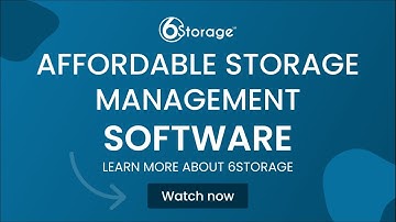 6StorageUSA| Software demo| Self-Storage operations