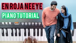 En Rojaa Neeye Song - Kushi piano cover With notes | Kushi | Vijay Devarakonda | #vijaydevarakonda