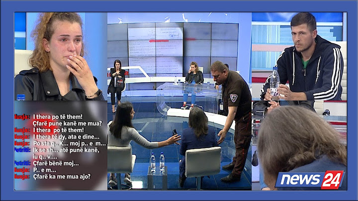 Sherr në studio/ Ulërima e të shara, ndërhyn policia. Çfarë ndodhi live mes nuses,vjehrrës e kunatës