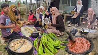 Panen PETE, Botram Sampe Ludes, Nasi Liwet Peda, Ikan Sambel Kecap, Sambel Terasi