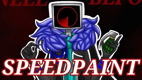 Evil Neon J (No Straight Roads Speedpaint)