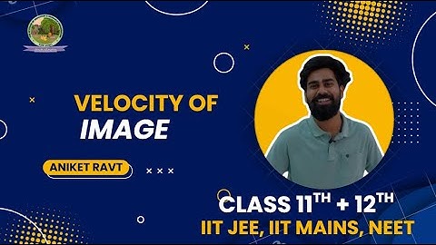 RAY OPTICS 5 VELOCITY OF IMAGE DUE TO PLANE MIRROR