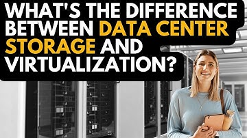 Data Center Storage vs Virtualization Explained Simply!