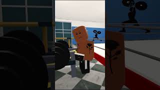 Кот Банан Стал Качком #Shorts #Roblox #Роблокс #Анимация