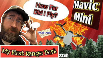 How Far did I fly the Mavic Mini? First Range Test part 1