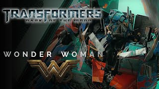 Transformers: Dark of the Moon | Wonder Woman  Rise of the Warrior Style #transformers #dc