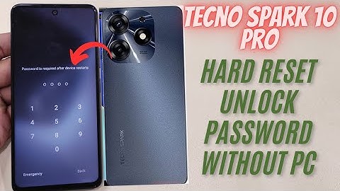 Tecno Spark 10 Pro Hard Reset | Unlock Password Without PC | 100% Working