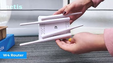netis - N300 Router Series - W4 - Unboxing