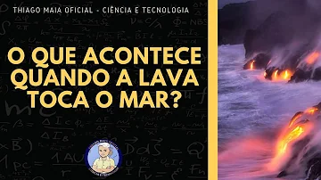 Como que a lava é formada?