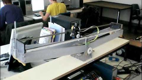 LQR/Observer control of Inverted Wedge (worst case scenario)