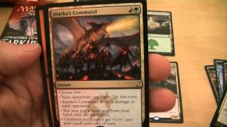 MTG Dragons Of Tarkir Booster Box Opening #1 (Part 2/3)