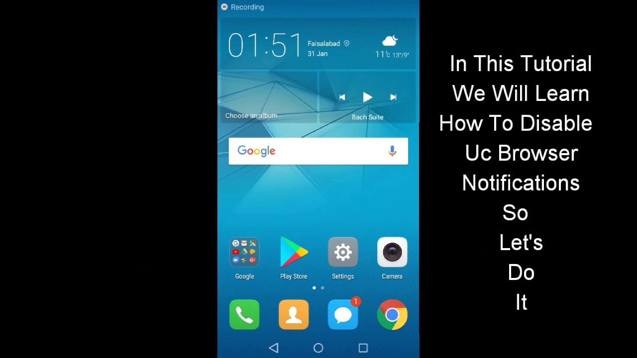 How To Disable Uc Browser Notifications? Solution..!