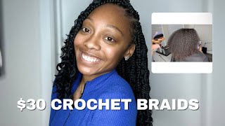 Affordable Crochet Bohemian Box Braids Tutorial | $30 Amazon Hair Installation