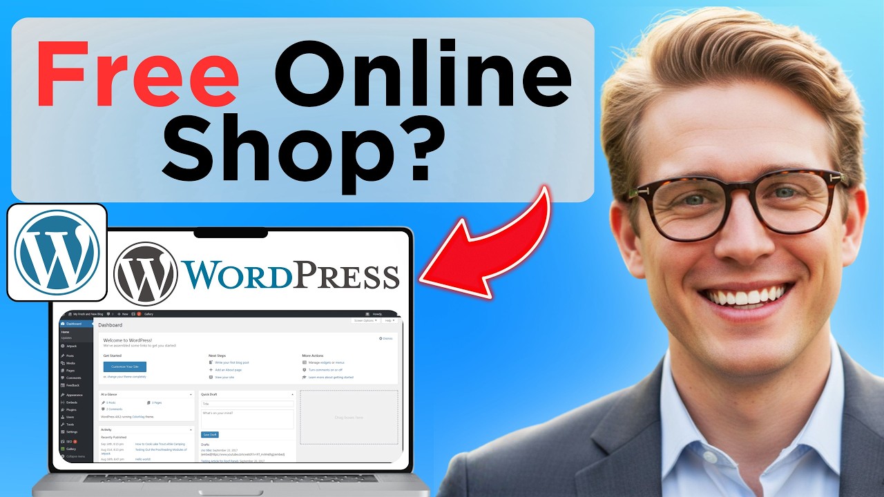 How To Create FREE eCommerce Website With WordPress – ONLINE STORE 2026 (Tested)