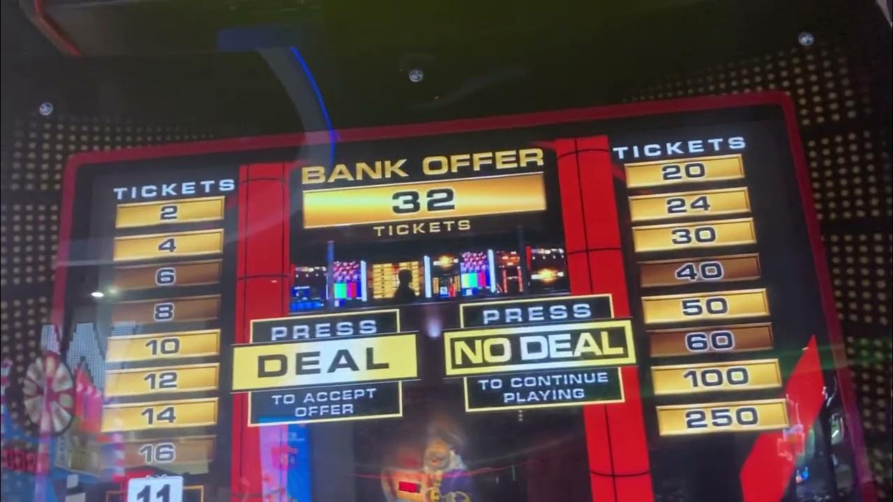 Deal or no deal Dave and Busters part 5 YouTube