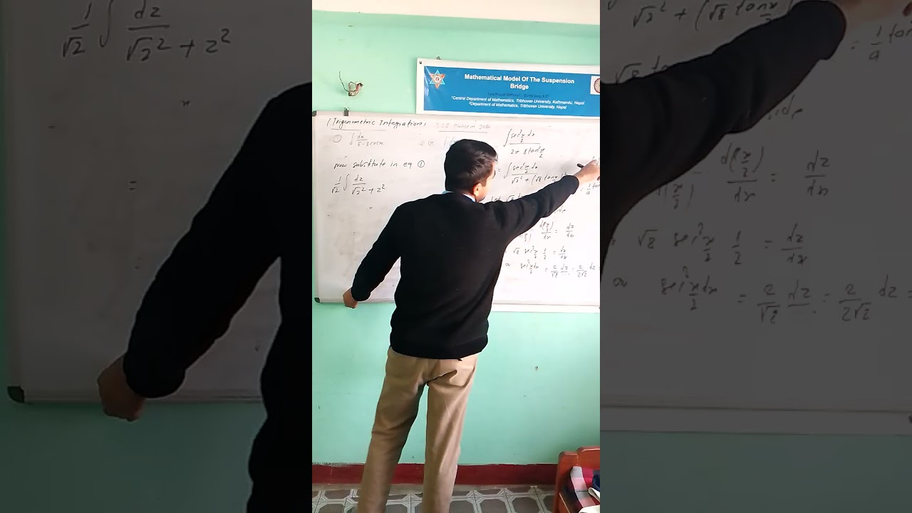 Trigonometric integration NEB 2082 problem  solved