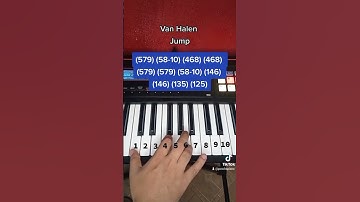 Thumbnail of Van Halen - Jump (Piano tutorial)