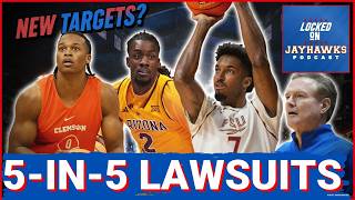 OPPORTUNITY: 5-in-5 Lawsuits Mean MORE PORTAL OPTIONS for Kansas Jayhawks & Bill Self