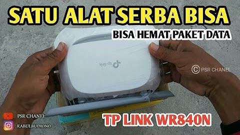 Router TP Link WR 840 N Terbaik Untuk Nembak Wifi Jarak Jauh Sekalipun