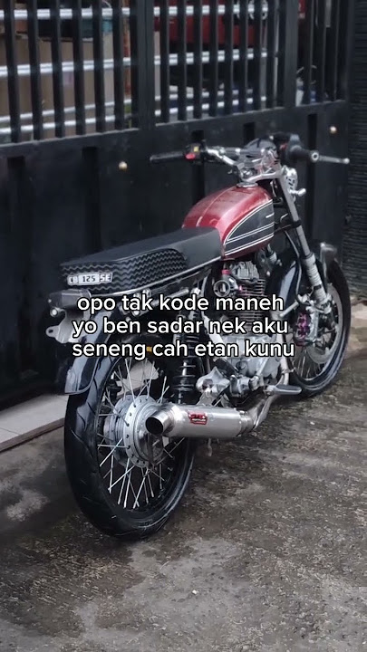 opo kudu ngono Yo | story wa anak motor cb herex holiday #repost #fypシ゚viral